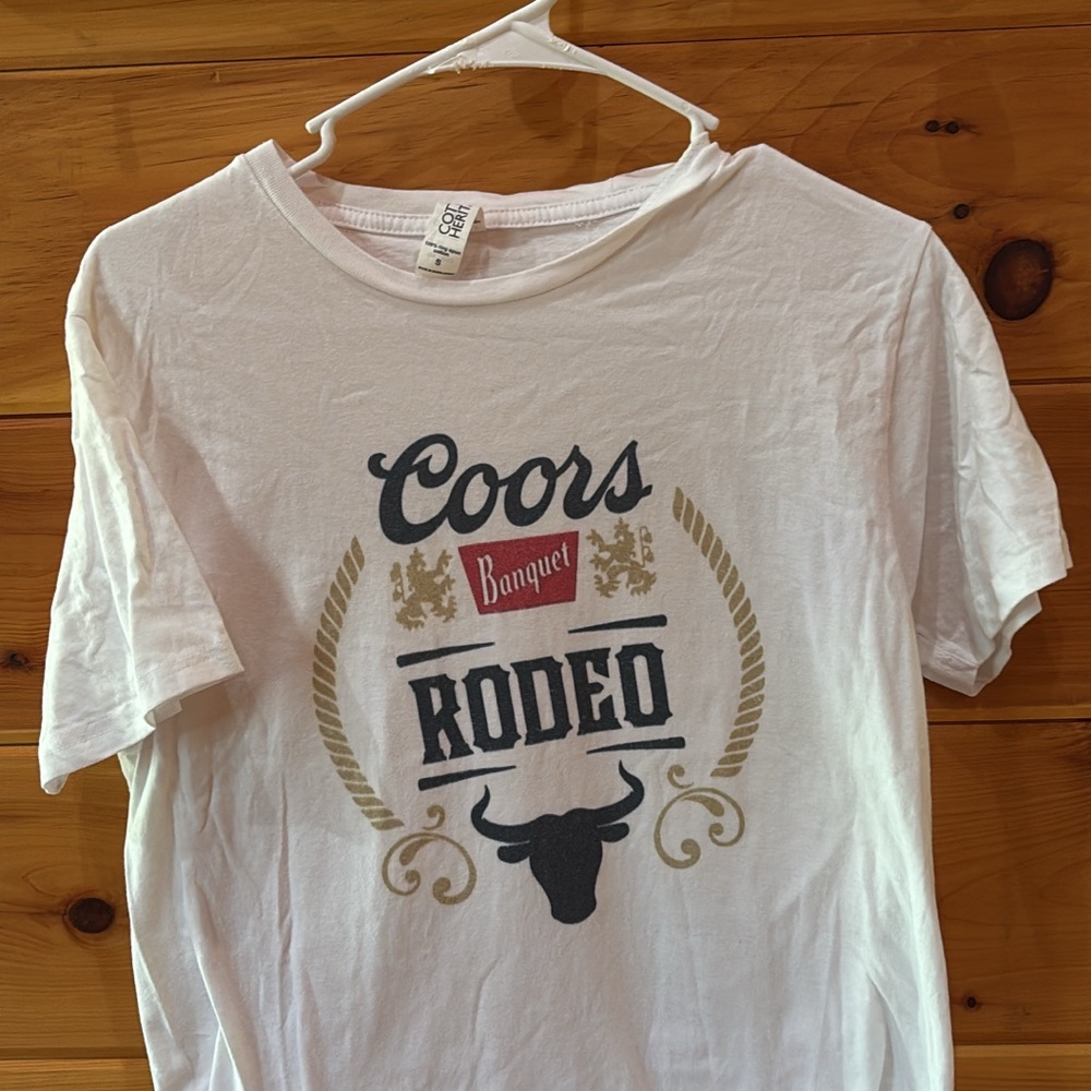 Coors Banquet Rodeo White T-Shirt